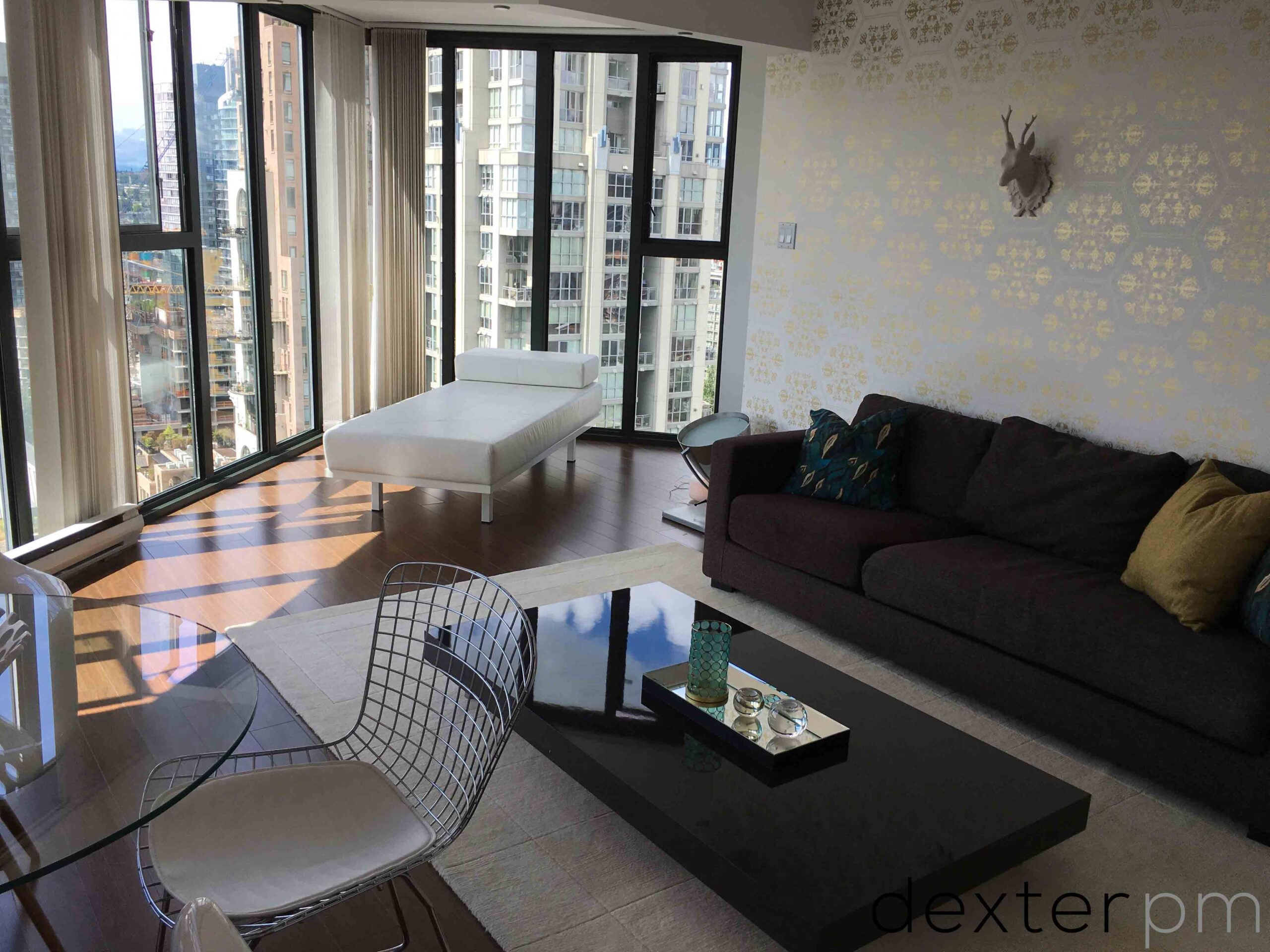 Furnished One Bedroom Apartment Yaletown | Rent Yaletown | Dexter Property Management
